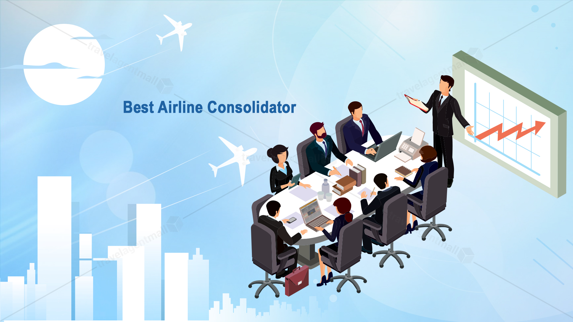 Why do travel agents prefer TravelAgentMall over other airline consolidators?
